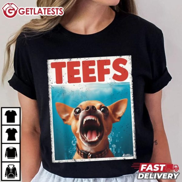 Chihuahua TEEFS Paws Dog T Shirt (2)