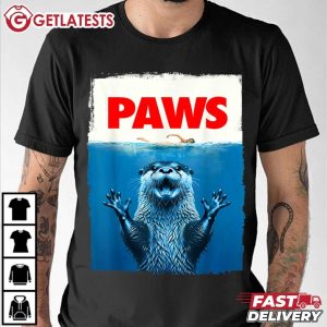 Paws Otters Funny Otters Lover T Shirt (3)