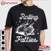 Rolling Fatties Funny Cat Meme T Shirt (4)