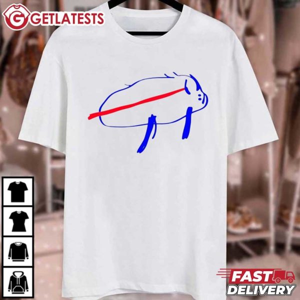 Buffalo Bills Josh Allen Potato T Shirt (2)