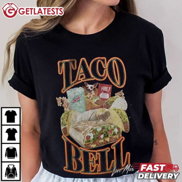 Taco Bell Vintage 90s T Shirt (4)