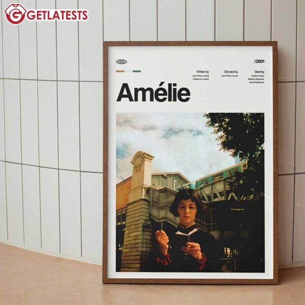 Amelie Movie Wall Art Poster (2)