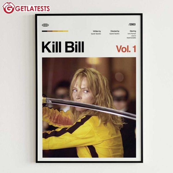 Kill Bill Vol 1 2003 Movie Poster (4)