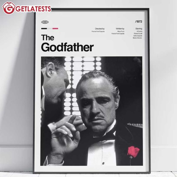 The Godfather Vintage Mafia Movie Poster (1)