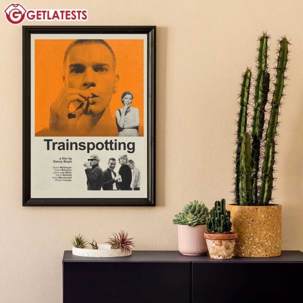 Trainspotting Danny Boyle Mid Century Movie Poster (3)