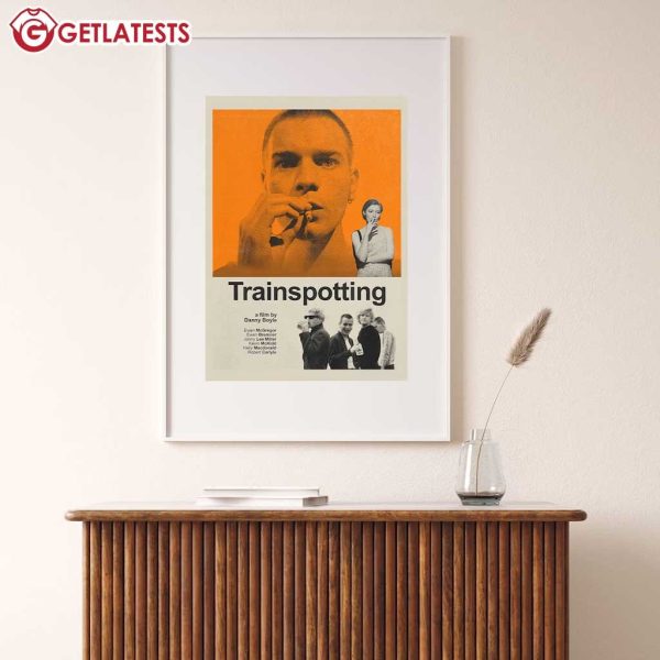 Trainspotting Danny Boyle Mid Century Movie Poster (2)