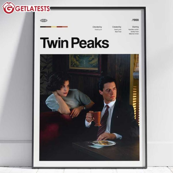 Twin Peaks Series 1990 Movie Poster (1)