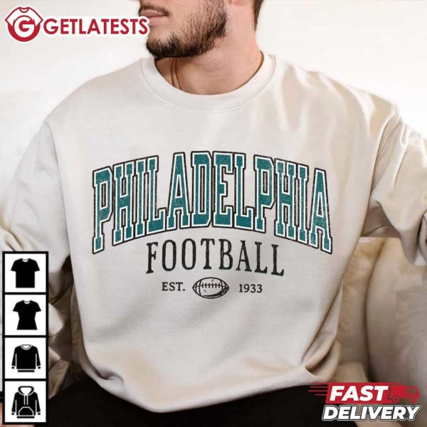 Philadelphia Eagles Football EST 1933 T Shirt (1)