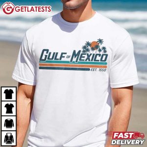 Gulf of Mexico EST 1550 Florida Beach T Shirt (3)