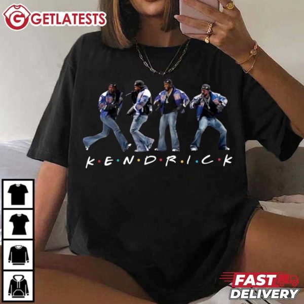 Kendrick Lamar Super Bowl Friends Style T Shirt (4)