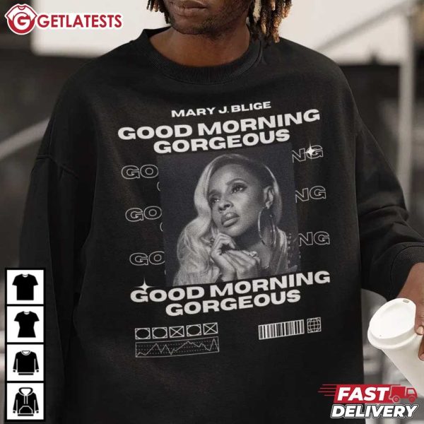 Mary J Blige Good Morning Gorgeous Album Music T Shirt (4)