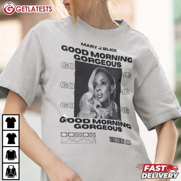 Mary J Blige Good Morning Gorgeous Album Music T Shirt (3)