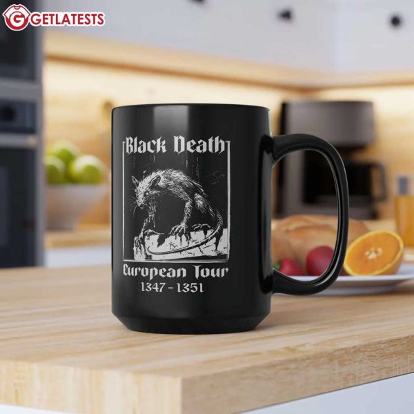 Black Death European Tour 1347 1351 Horror Rat Mug (3)