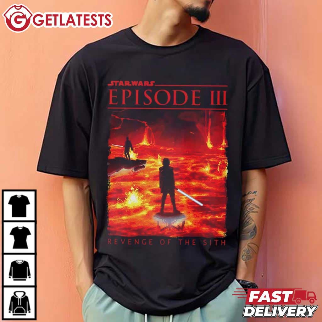 Starwars Revenge Of The Sith Anakin Skywalker T-Shirt Starwars Revenge Of The Sith Anakin Skywalker T-Shirt