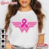 Breast Cancer Ribbon Wonder Survivor Warrior T Shirt (2)