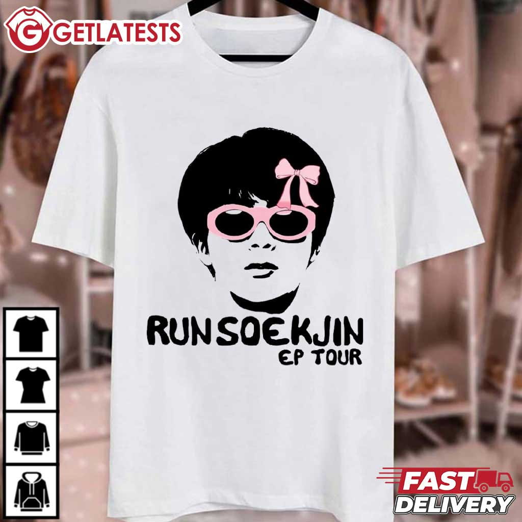 Run Seokjin Ep Tour 2025 Echo Jin Super Tuna T-Shirt Run Seokjin Ep Tour 2025 Echo Jin Super Tuna T-Shirt