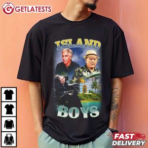 Island Boys Jeffrey Epstein Donald Trump Stephen Hawking Funny T Shirt (2)