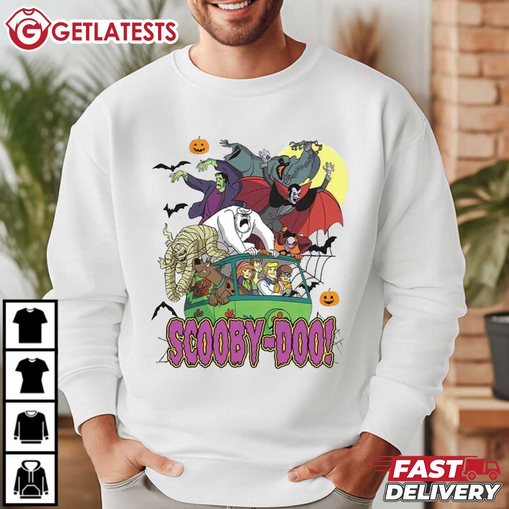 Scooby Doo Horror Movie Skeleton Halloween Vintage T-Shirt