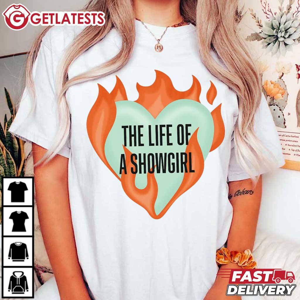 The Life Of A Showgirl TS12 New Album Music Fan Gift T-Shirt The Life Of A Showgirl TS12 New Album Music Fan Gift T-Shirt
