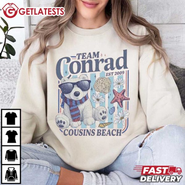 Team Conrad Junior Mint Bear The Summer I Turned Pretty T Shirt (4)