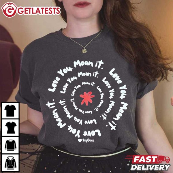 Circle Love You Mean It T Shirt (3)