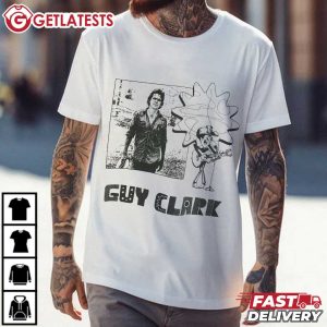 Guy Clark Country Music Fan Art T Shirt (3)