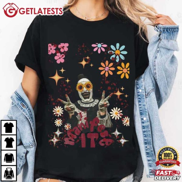 Scary Clown Creepy Horror Halloween Spooky Circus Costume T Shirt (3)