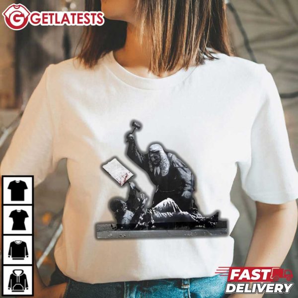 Banksy Royal Courts Mural Protest T Shirt (3)