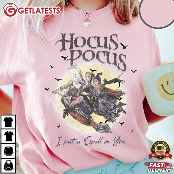 Hocus Pocus Sanderson Sisters Disney Halloween Retro T Shirt (1)