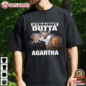 Straight Outta Agartha History Conspiracy Ancient Civilization Meme T Shirt (3)