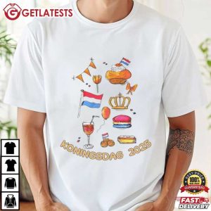 Koningsdag 2025 Dutch Kings Day Netherlands Holland Celebration T Shirt (2)