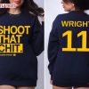 Shoot That Chit Chazadi Wright 11 Women BasketBall T Shirt (2)