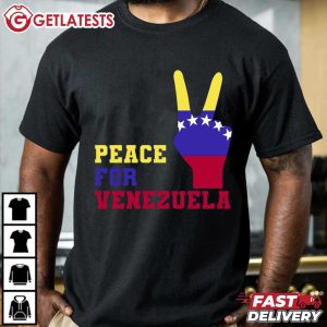 Peace For Venezuela Anti War No More War T Shirt (1)