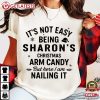 It's Not Easy Being Custom Name Arm Candy Nailing It Christmas T Shirt (2)