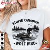 LGBTQ Pride Stupid Canadian Wolf Bird Iconic Gay Heated Rivalry T Shirt (1)