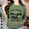 LGBTQ Pride Stupid Canadian Wolf Bird Iconic Gay Heated Rivalry T Shirt (2)