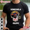 Venezuela Oilers Helmet NFL Football Parody T Shirt (1)