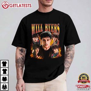 Will Byers Stranger Things Fan Gift Vintage Bootleg T Shirt (2)