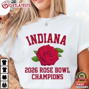 Indiana Hoosiers 2026 Rose Bowl Champions Football T Shirt (1)