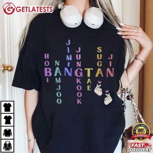 Bangtan Boys BTS Members Gift For Kpop Lovers T Shirt (1)