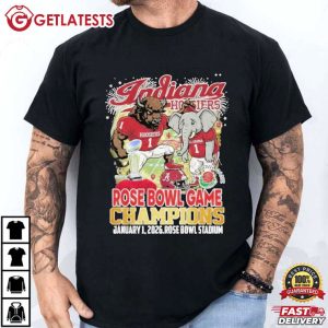 Indiana Hoosiers Rose Bowl Game Champions IU Football T Shirt (1)