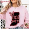Indiana Hoosiers Game Day State Outline Bow T Shirt (1)