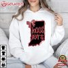 Indiana Hoosiers Game Day State Outline Bow T Shirt (3)