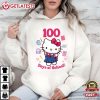 Kitty 100 Days of School Cute Cat Girls Student Gift T-Shirt Kitty 100 Days of School Cute Cat Girls Student Gift T Shirt (4)