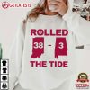 Rolled The Tide 38–3 Alabama Indiana Hoosiers Football Victory T Shirt (3)