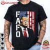 Trump Fafo American Flag T Shirt (1)
