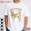 Walk For Peace Basenji Dog Cute Dog Lover Gift T Shirt (2)