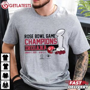 Indiana Hoosiers Football 2026 CFP Rose Bowl Champions T Shirt (2)