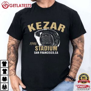 Kezar Stadium 1946  San Francisco 49ers Football T Shirt (1)