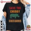 Save The Chubby Unicorn Rhino Conservation T Shirt (2)